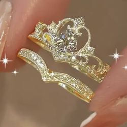 Crown Princess Ring Set