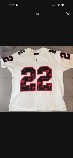 Amiri Jersey tea white/black/red size small