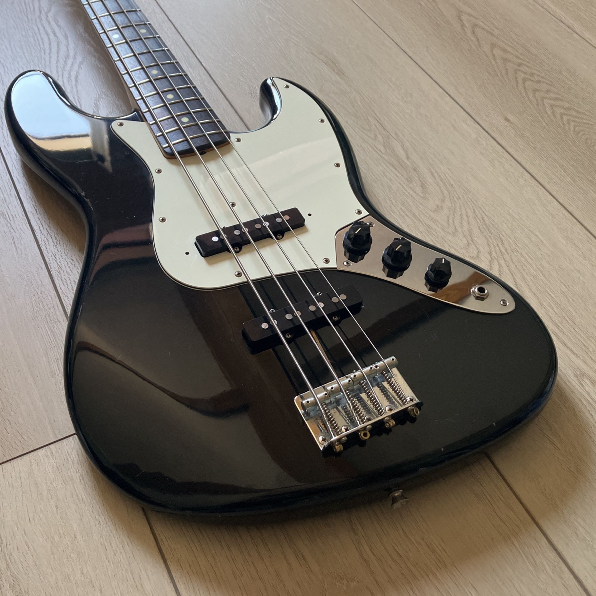 Fender Jazz Bass JB62 ALLBK T0 2007-08年製 Fender Jazz Bass JB62 ALLBK T0 2007-08年製 Fender Jazz Bass