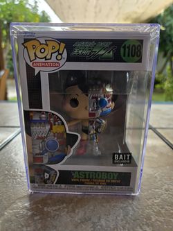 Astro Boy #1108 Half Exposed BAIT Exclusive Funko Pop New Hard Protector