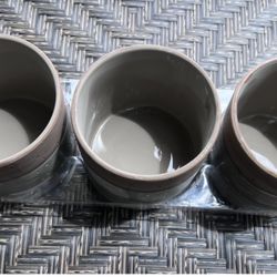 5” Pots Set Of 3. New