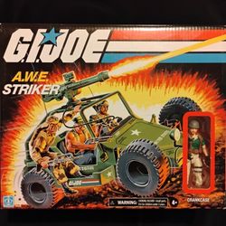 New G.I.Joe A.W.E Stryker Vehicle With Crankcase Figure