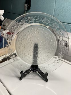 Princess House Platter:  Crystal, New Never Used 