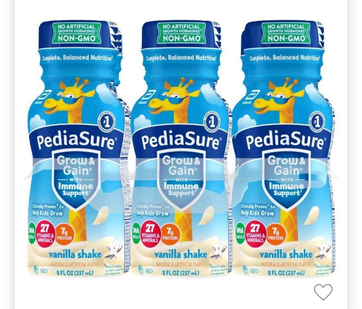 Pediasure $30 For 24 Bottles