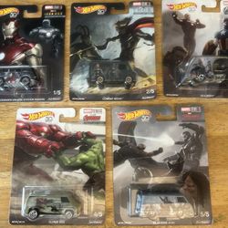 Hot Wheels Premium Marvel Studios Set of 5 (2017)