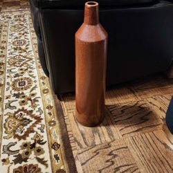 ceramic bottle vase.