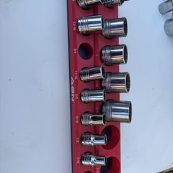 Snap On 1/2 Sae Sockets