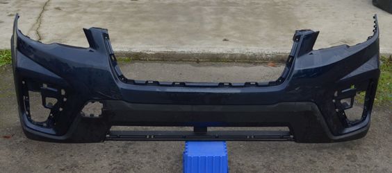 USED AFTERMARKET REF#U0582 || 2019-2021 SUBARU FORESTER || FRONT BUMPER COVER ONLY