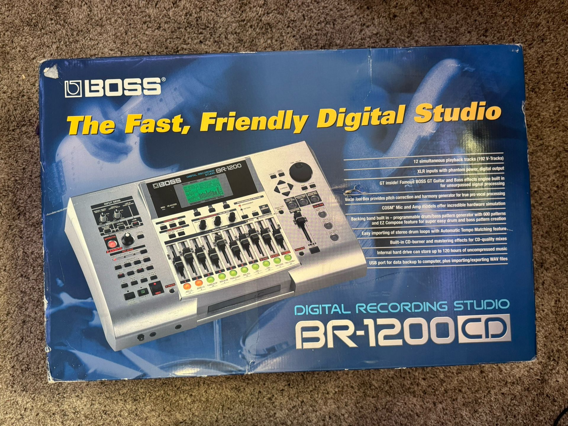 Boss BR-1200CD Digital Recording Studio