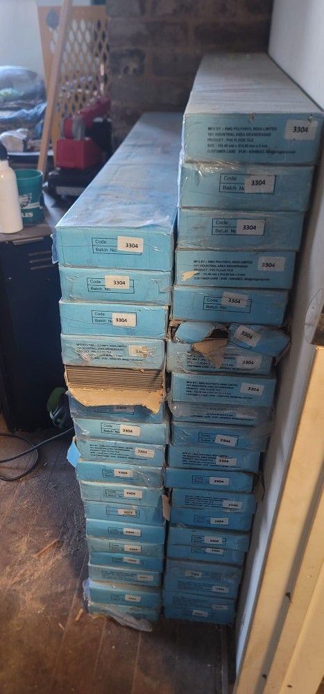 Vinyl flooring!