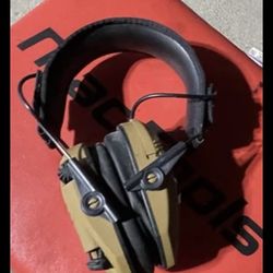 Walkers Razor Slim Electronic Ear Muff (FDE Patriot Version) Features