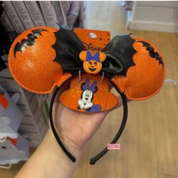 Halloween Minnie Mouse Ears 