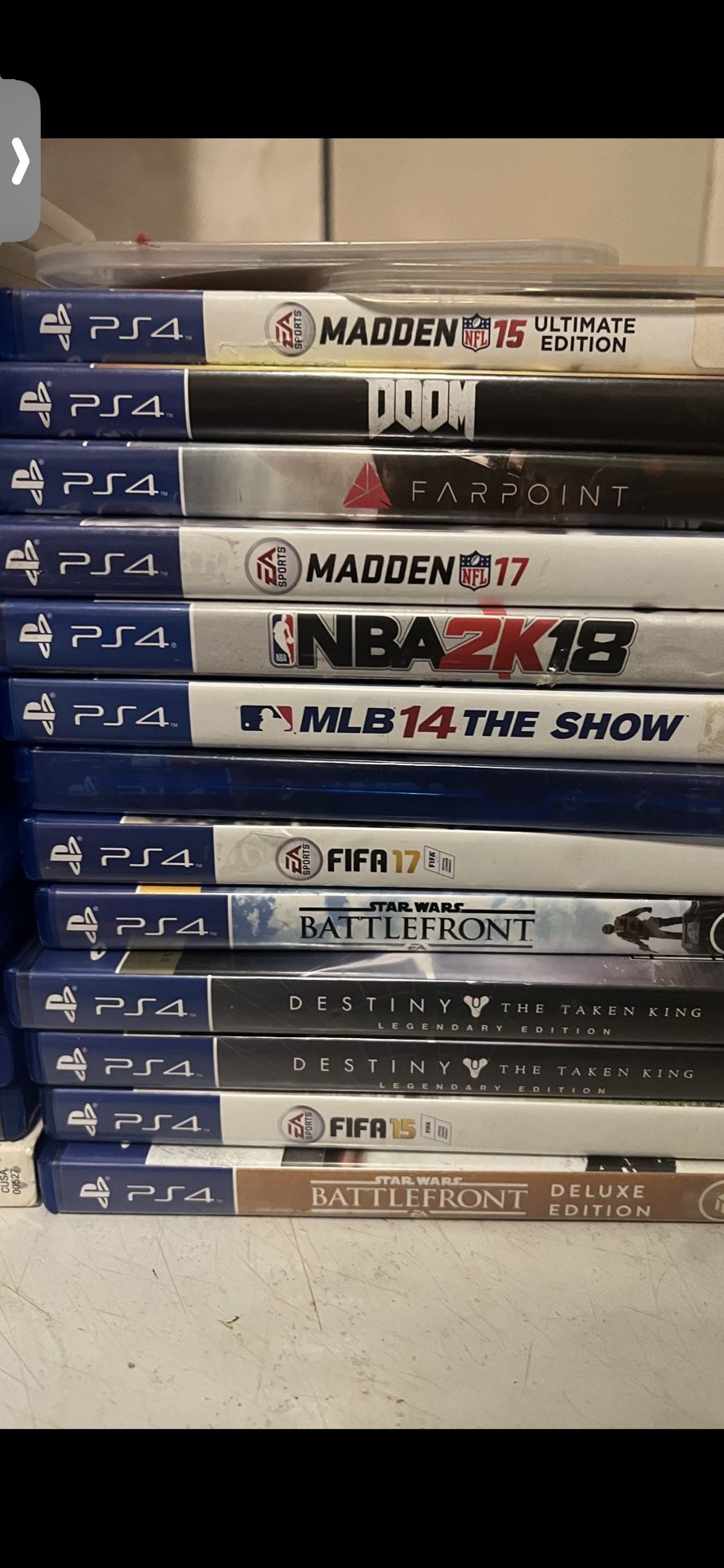 30 PS4 Games And Some/ 2 PS3 Games 