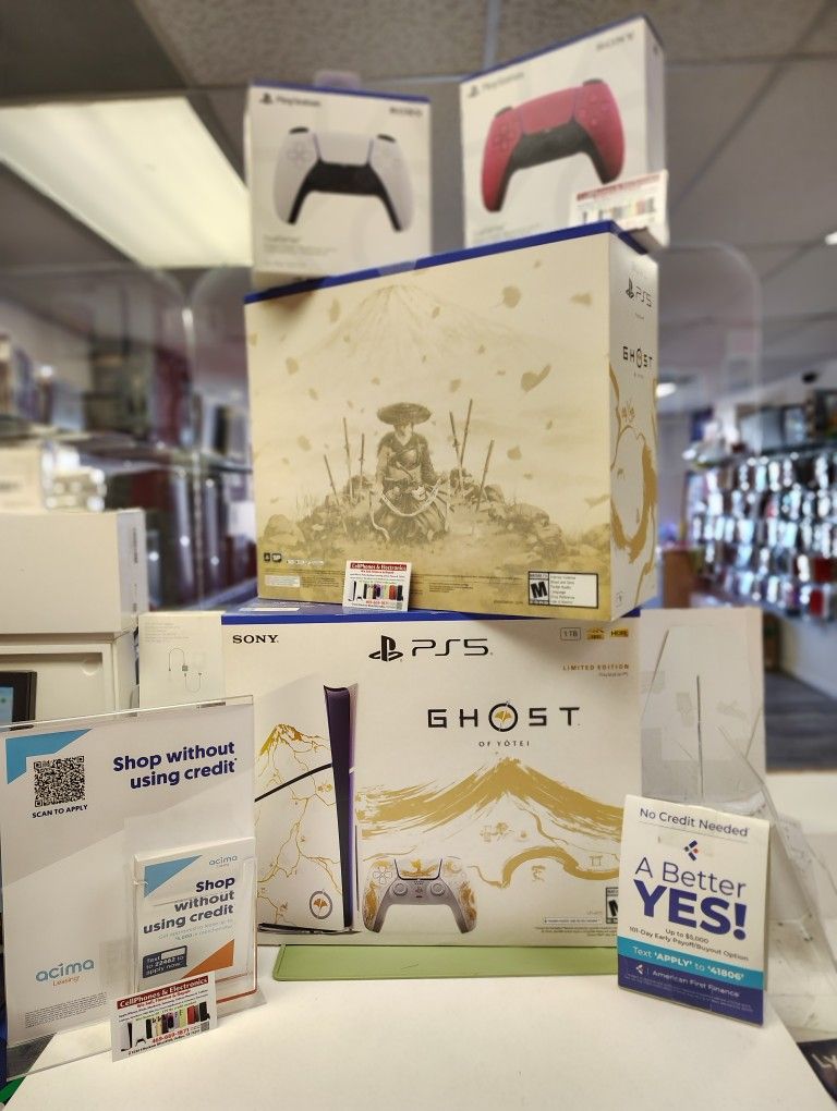 PlayStation 5 Ghost Of Yotei Brand New-On Payments With Just $10 Down-(Limited Time Deal )