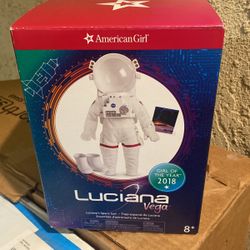 American Girl Lucina Vega Ensamble D’astronaut De Luciana 