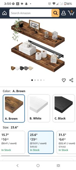 Floating shelves (Brandnew)