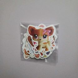 LITTLEST PET SHOP 37 PC STICKERS 