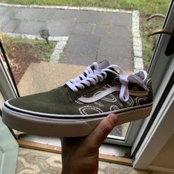 Vans Old Skool Peace Paisley Grape Leaf Men s Size 12 for Sale