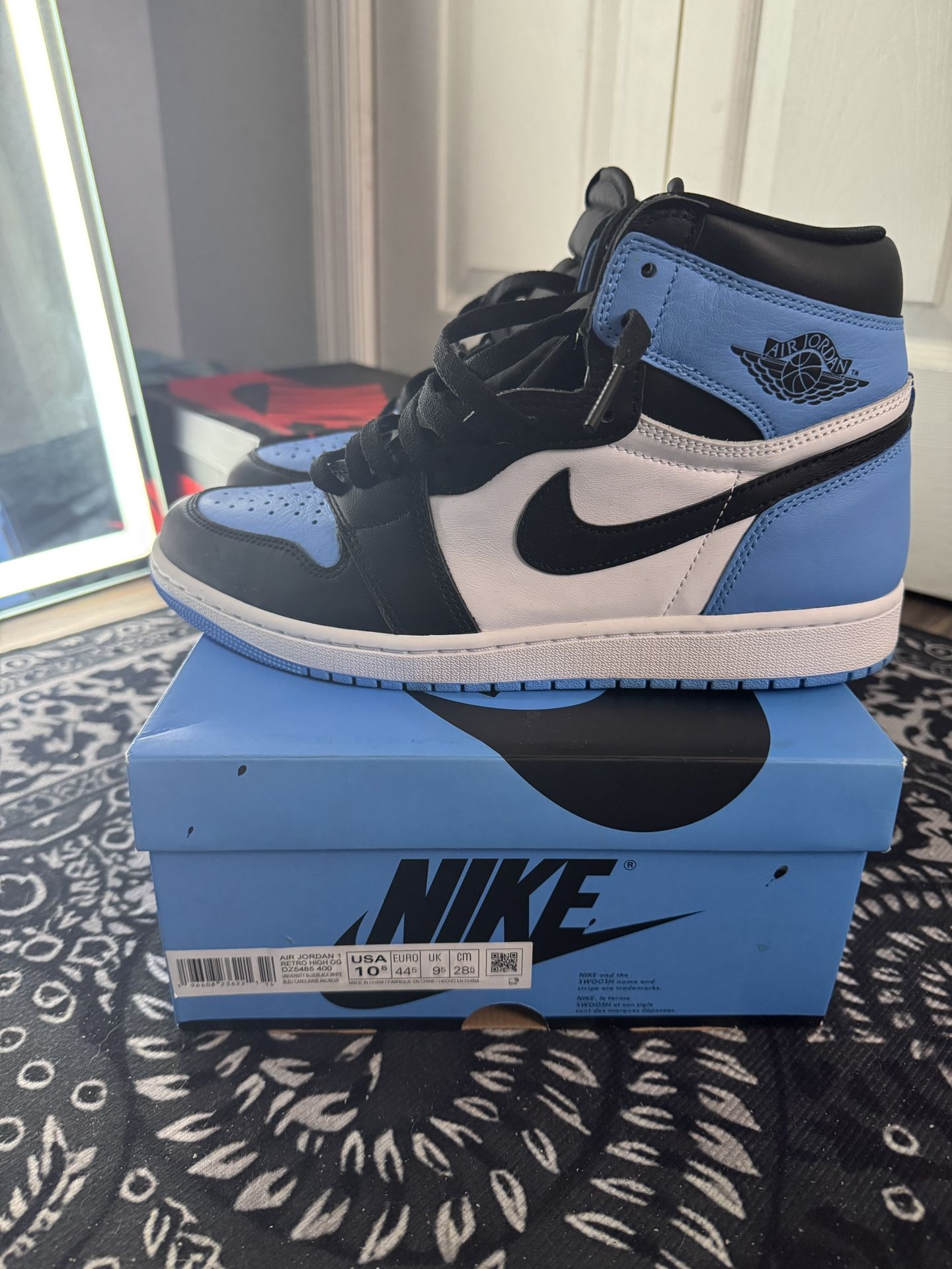 Air Jordan 1s “UNC Toe”