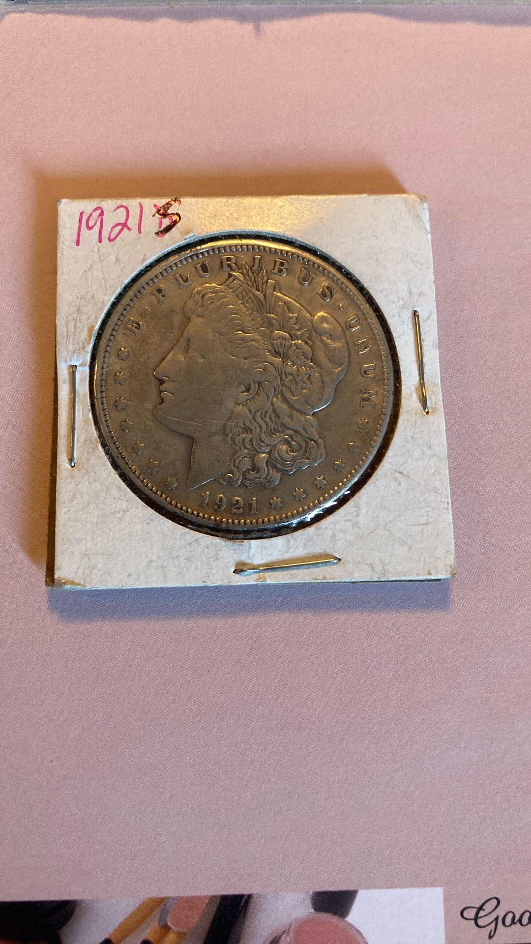 1921 S Morgan Silver Dollar