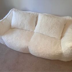 Giant Bean Bag Chair Comfy Lounge Lazy Floor Sofa Cozy Mini Couch with Armrests