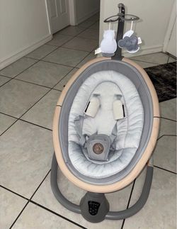 Baby Swing with Mobile and Harness