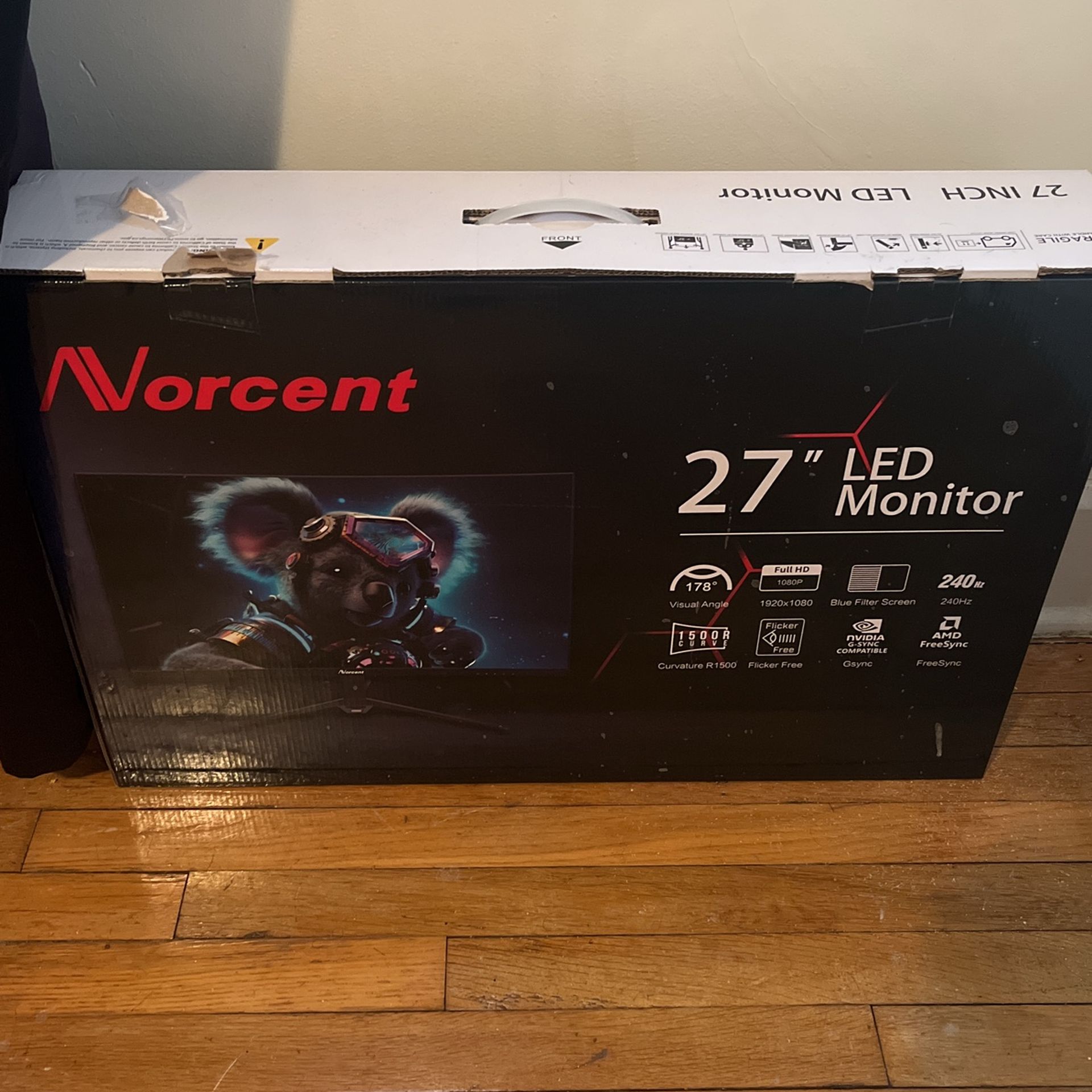 brand new monitor