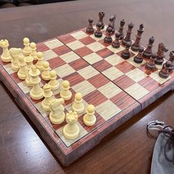 Complete chess set magnetic 12x10