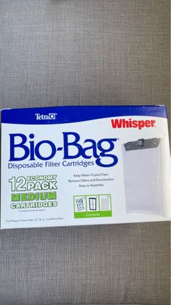 Medium fish tank filters tetra whisper bio-bag freshwater