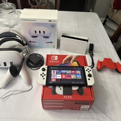 Quest 3 And Nintendo Switch Oled Bundle
