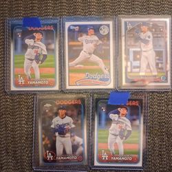 2024 Topps Yoshinobu Yamamoto Rookie Card (RC)