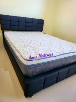 NEW QUEEN PILLOW TOP MATTRESS AND BOX SPRING