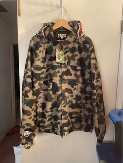 Bathing Ape Bape 1st Camo Half Shark Hoodie