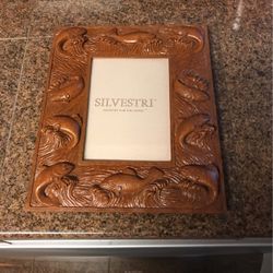 Fishermans picture frame resin