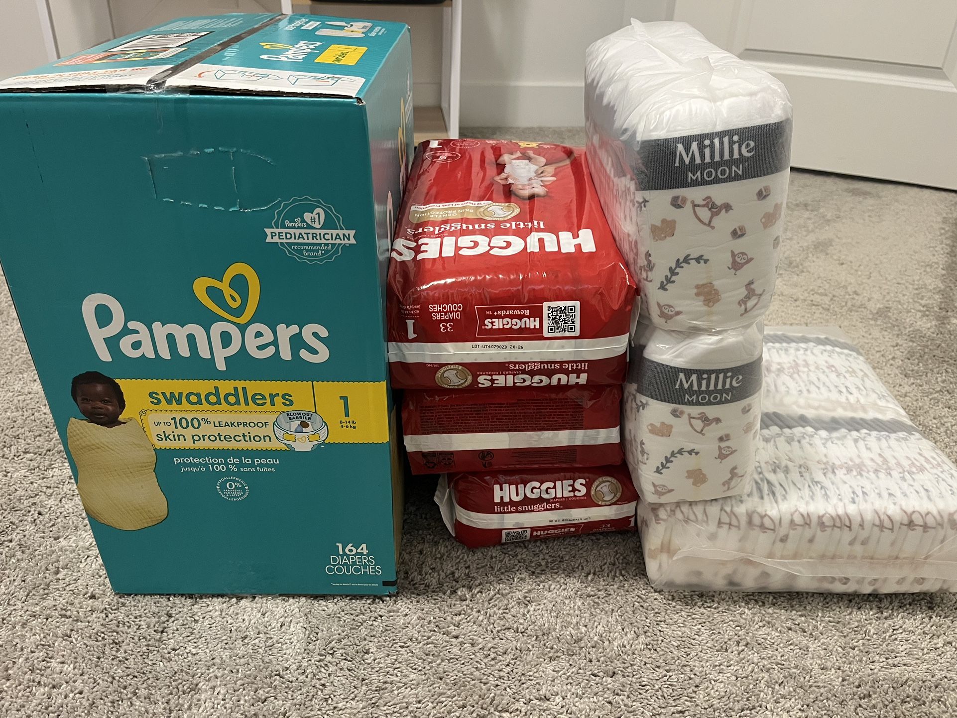 Diapers Size 1