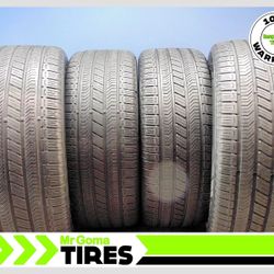 4 CONTINENTAL CROSSCONTACT RX LR XL  HL275/45R22 USED TIRES 8.2/32 TREAD * INSTALLATION INCLUDED 