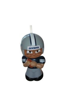 Dallas Cowboys NFL TeenyMates Big Sip 16 oz. Water Bottle Cup Blue