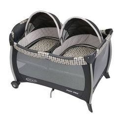 New - Graco Pack 'n Play Playard with Twin Bassinets, Vance