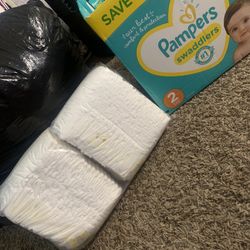 Pampers Swaddlers Size 2!!!!