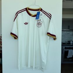 NEW adidas AUTHENTIC Spain Men’s XL 2026 World Cup Away Jersey Kit