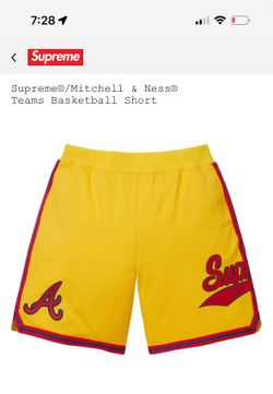 SS26 - Supreme Mitchell & Ness Teams Baseball Shorts Atlanta Braves Size XL