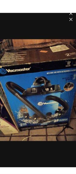Vacmaster 12 Gallon Wet/Dry Vac with Detachable Blower