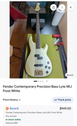 Fender PBass Lyte - read desc