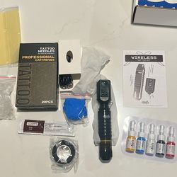 Brand new in box tattoo kit wireless