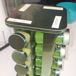 Glass Juice containers With Holder