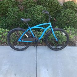 26” Huffy Cranbrook Men’s Blue and Black Beach Cruiser 