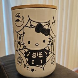 Halloween Hello Kitty Ceramic Container