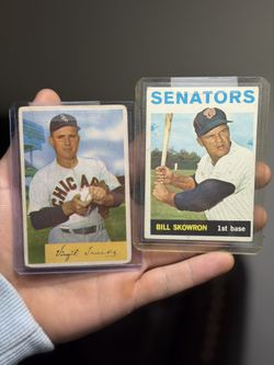 Wow 🤩 !! 1954 + 1964 Baseball Cards !
