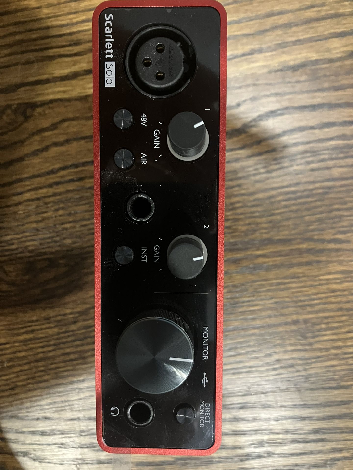 Focusrite scarlett solo 3rd gen Audio Interface 