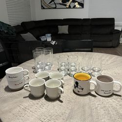 Glass Cups, Coffee Mugs & Tea Cups